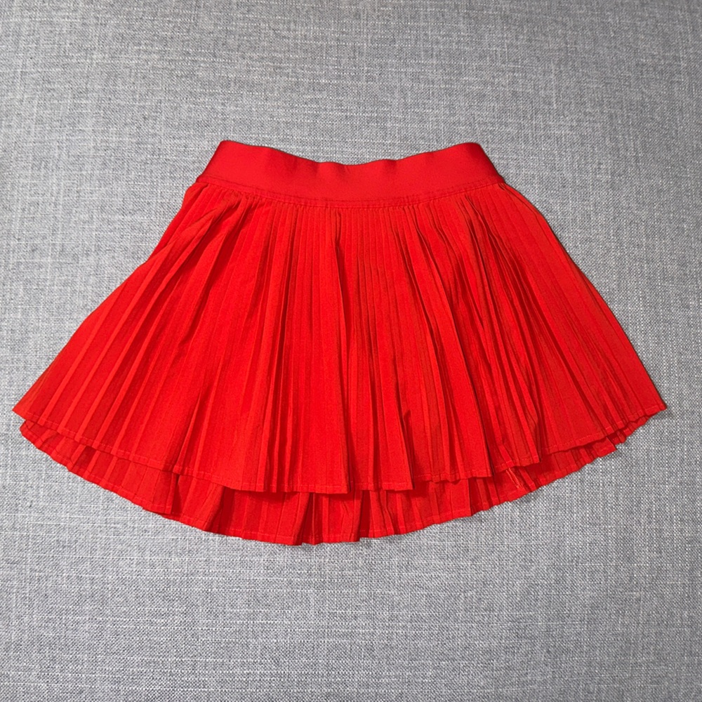 Lululemon Athletica Vibrant Red Skirt